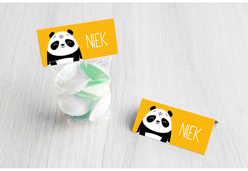 Lachende pandabeer